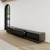 VIVIDSTORM Motorised Laser TV Cabinet New York-Matched For LG CineBeam HU series - VIVIDSTORM